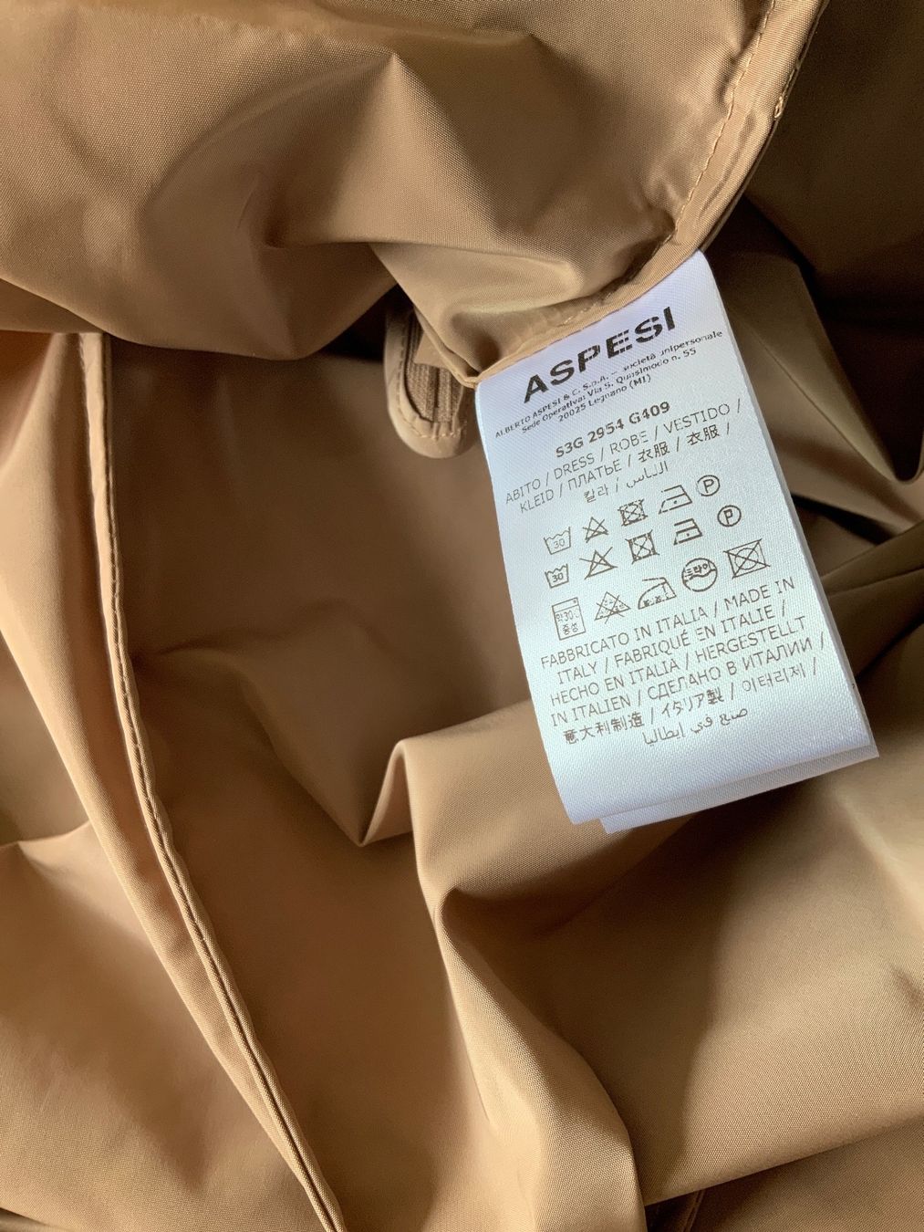 Aspesi Vestiti: Kleid Aspesi – Nuovo (secondo la descrizione) da Basel venduto da dreiklang01 3