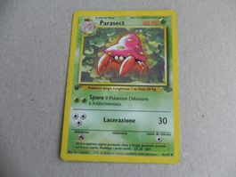 Parasect Pokémon Sammelkarte 1. Edition Ausgabe 1999-2000 PV