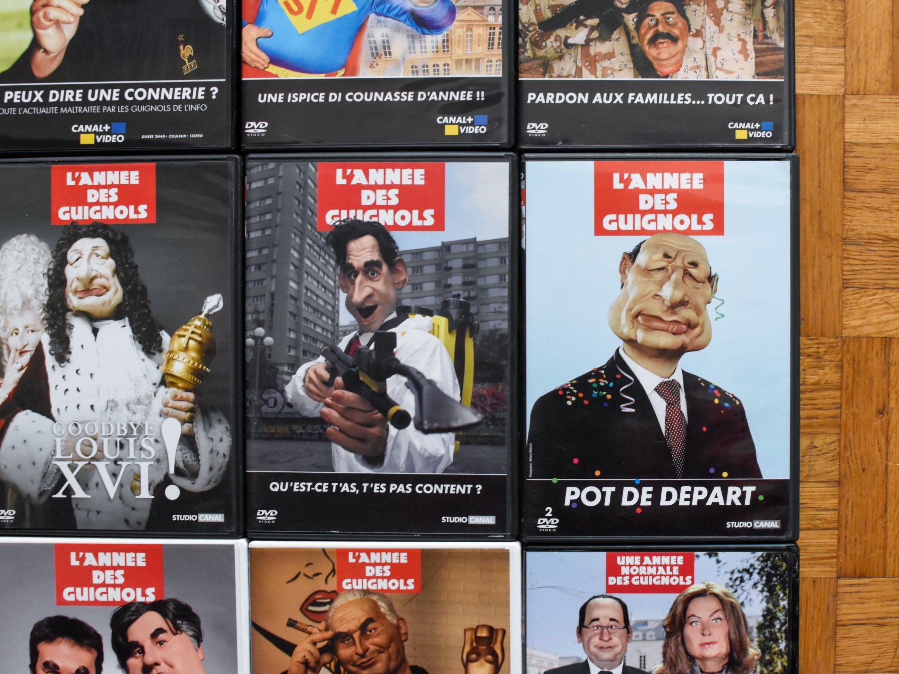 Tutti i DVDs: Les Guignols - Collection DVD – Usato da Belmont-sur-Yverdon venduto da bichet02 4