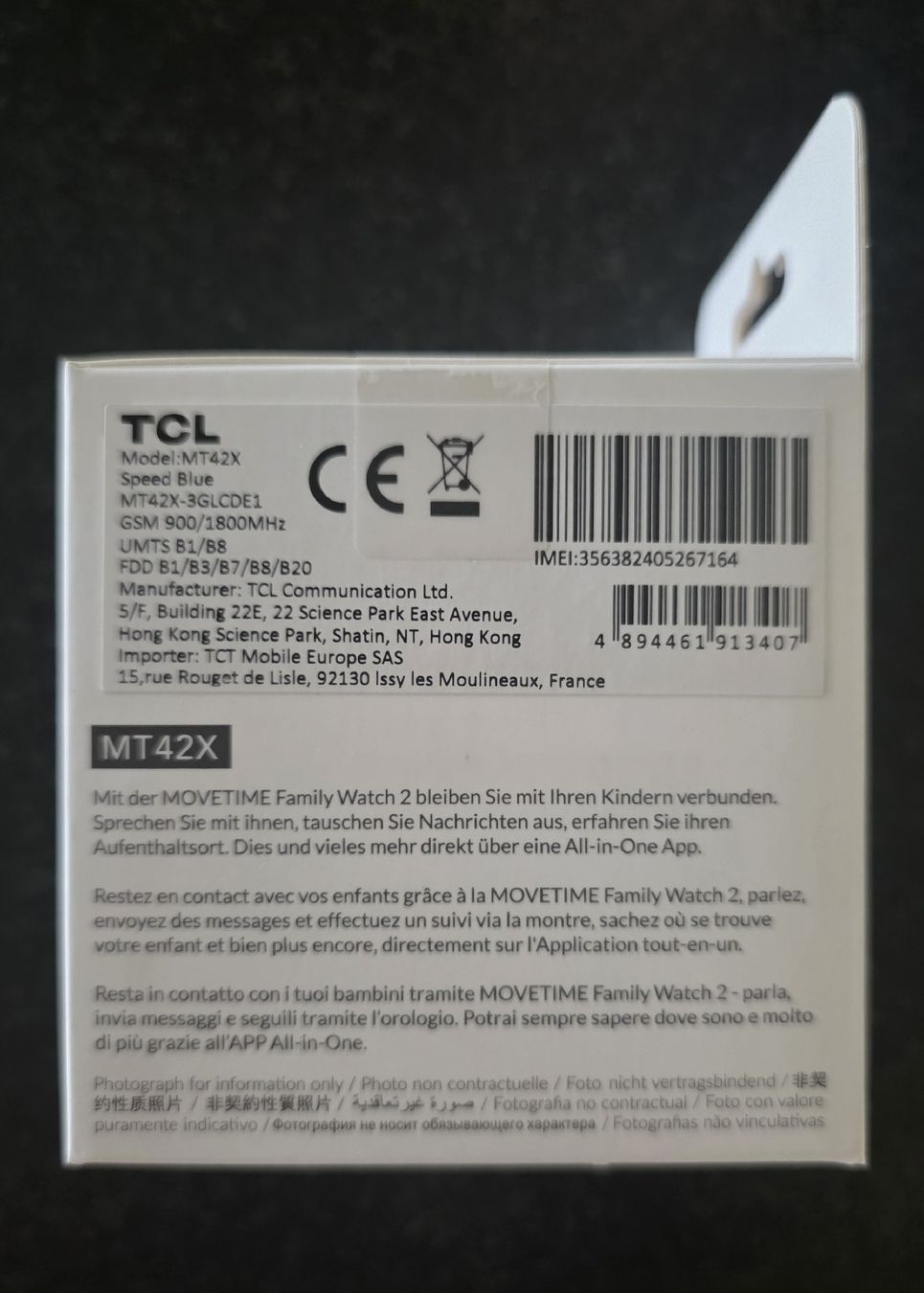Smartwatch: TCL Movetime FamilyWatch 2 – Neu und originalverpackt aus Besenbüren von desireebuetler 1