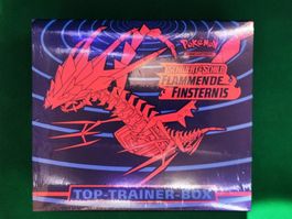 Pokemon Flammende Finsternis Top Trainer Box *NEU* + OVP DE