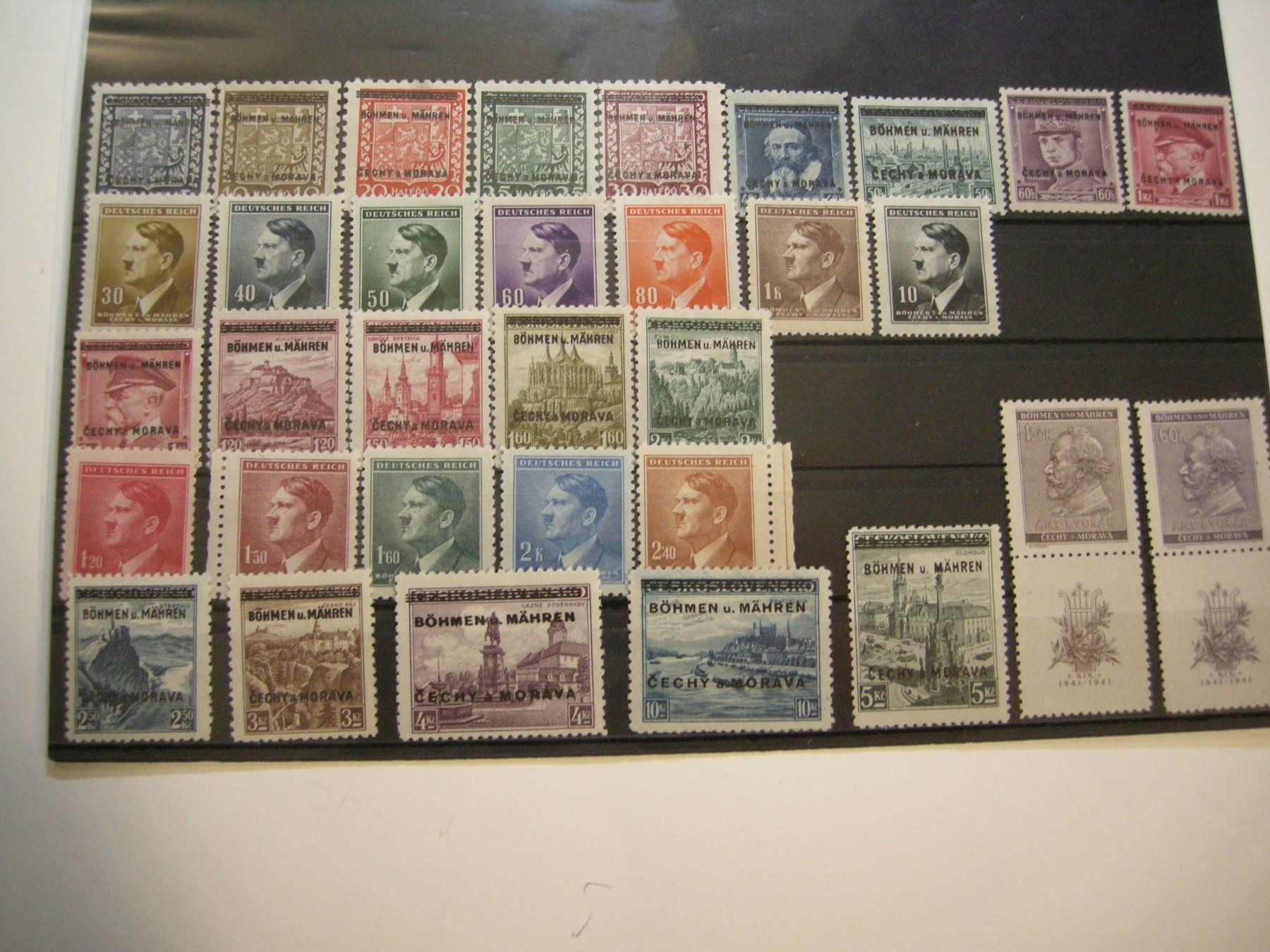 Tutti i francobolli: LOT BÖHMEN UND MÄHREN, POSTFRISCH**,  181 WERTE – Usato da Rüti ZH venduto da jupi1945 4