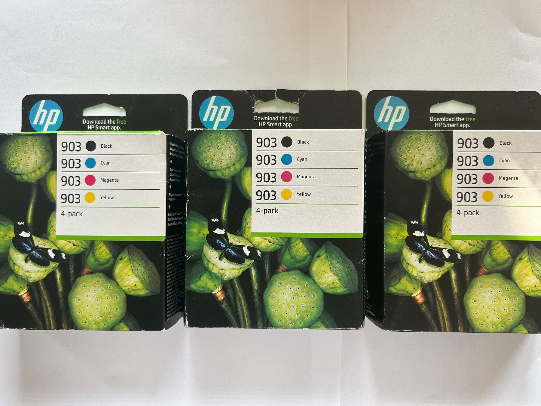 Hewlett Packard Druckerpatronen & Toner: HP 903 Druckerpatronen 4-pack 3 Stück – Neu und originalverpackt aus Oberwil b. Zug von design_at_work
