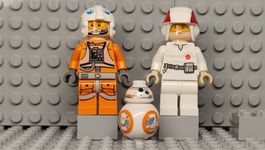 Lego Star Wars - Snowspeeder / BB-8 / Cloud Car Pilot