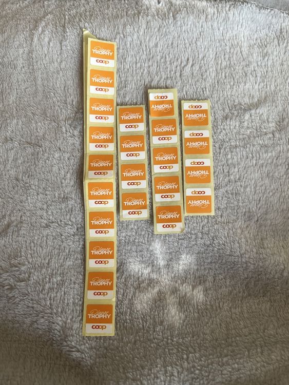 Coop Trophy Sticker 106 (Neu und originalverpackt) in Wettingen für CHF ...