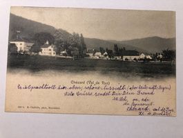 Ansichtskarte Chézard Val de Ruz gelaufen 1902 Zustand gut