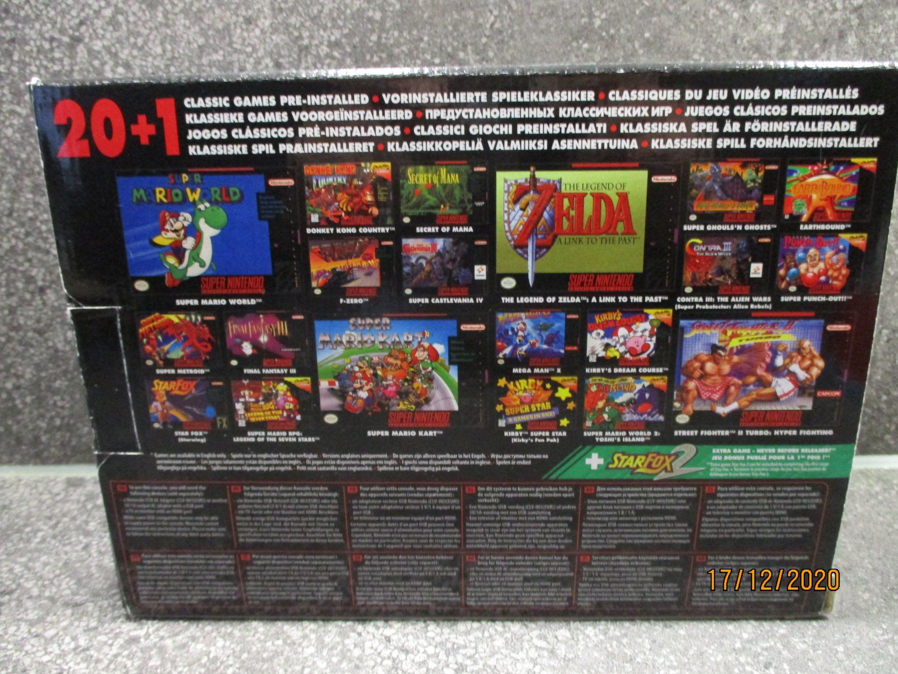 Nintendo Console: Classic Mini: Super Nintendo Entertainment System – Nuovo e nell'imballaggio originale da Liestal venduto da Disc-Point 1