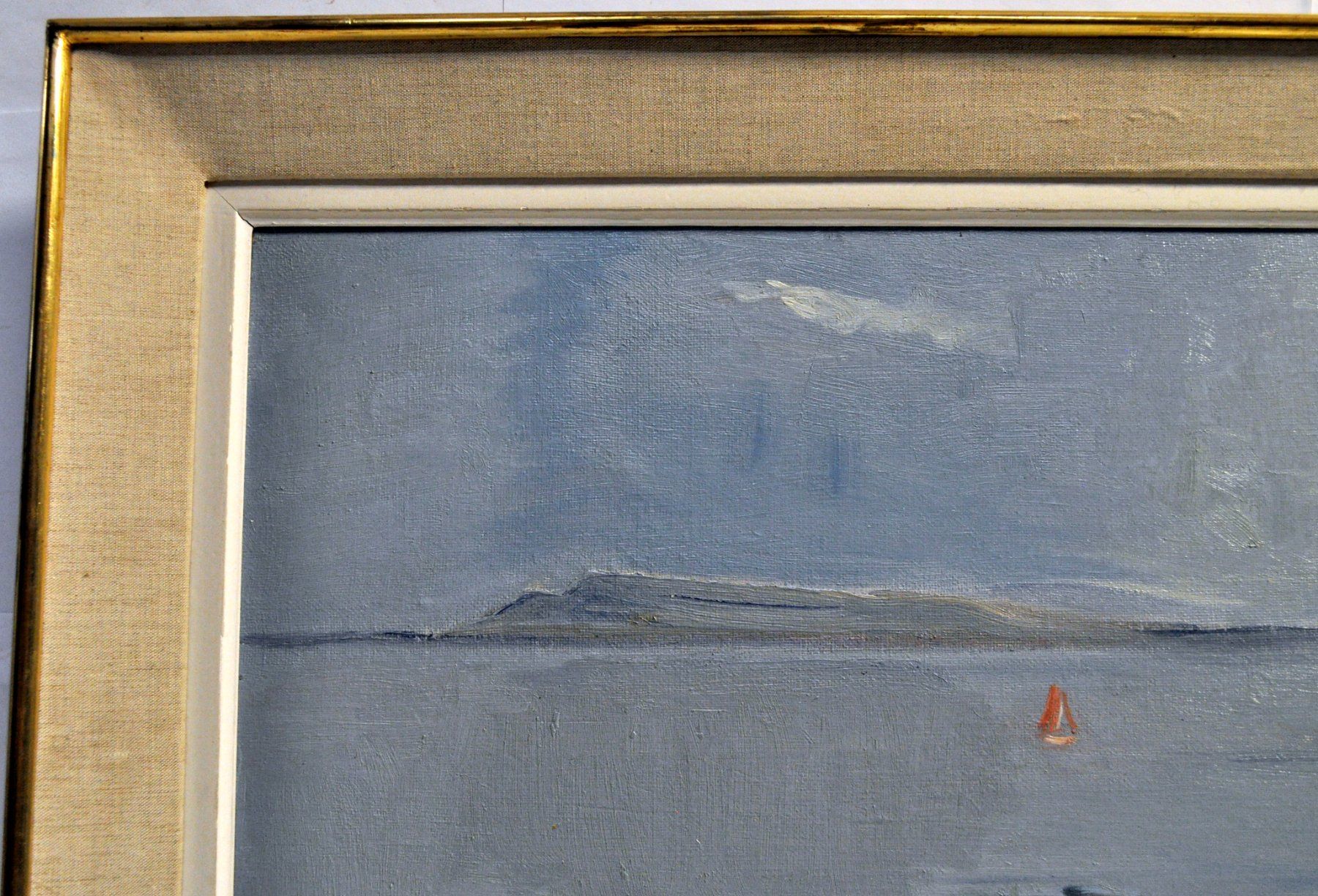 Dipinti: Tableau signé P. Eug Bouvier (Pierre Eugène Bouvier ?) 1946 – Usato da Neuchâtel venduto da Neuchatel 7