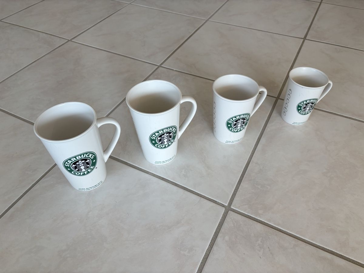 Starbucks Tassen: 4er-Set Starbuckstassen – Gebraucht aus Zufikon von eskilt