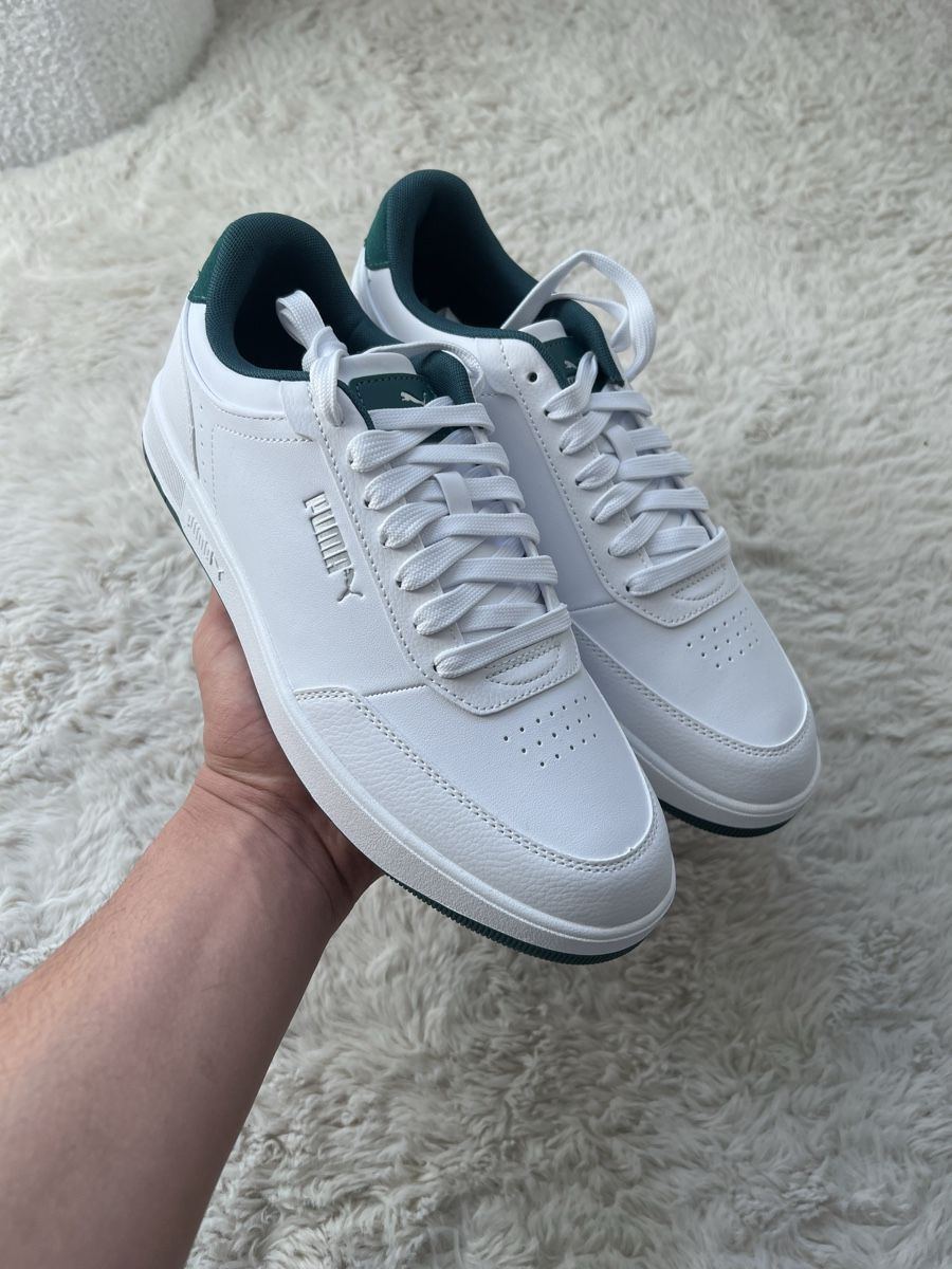 Puma Scarpe da uomo: Baskets Puma blanches et vertes, taille 42,5 neuf – Nuovo e nell'imballaggio originale da Urtenen-Schönbühl venduto da Big.sanad 3