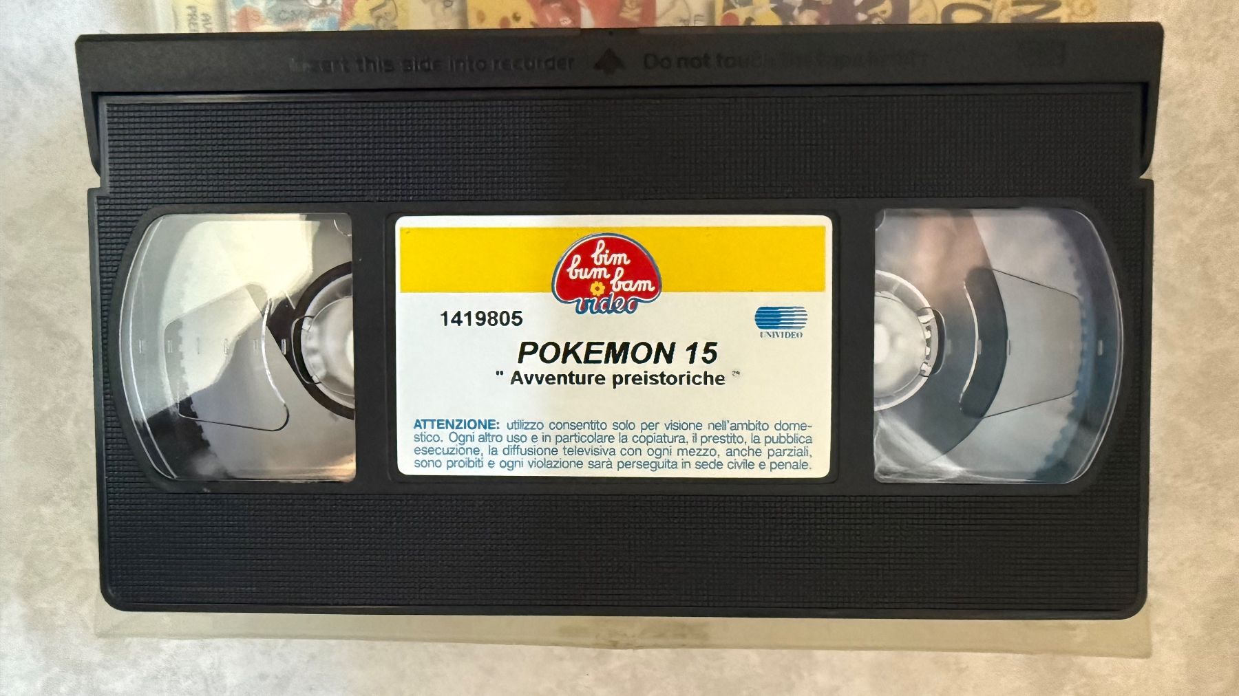 Tutti i VHS: Pokémon "Avventure preistoriche" VHS – Usato da Monte Carasso venduto da Ely67 4