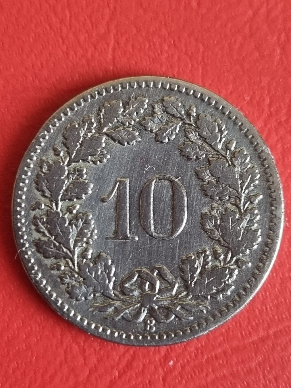 Tutti le monete: 10 RAPPEN SCHWEIZ - JAHR 1895 – Usato da Heimenschwand venduto da rog_p7h9 1