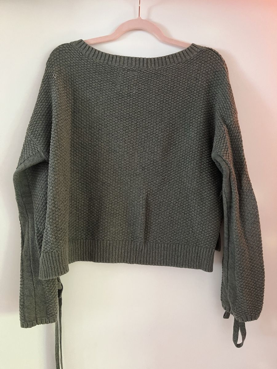 Hollister Pullover & Sweatshirts: Hollister Strickpullover Gr. S, Khaki – Gebraucht aus Zürich von Closetbesties 4