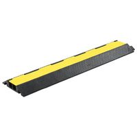 Rampe de protection de câble 2 canaux caoutchouc 101,5 cm