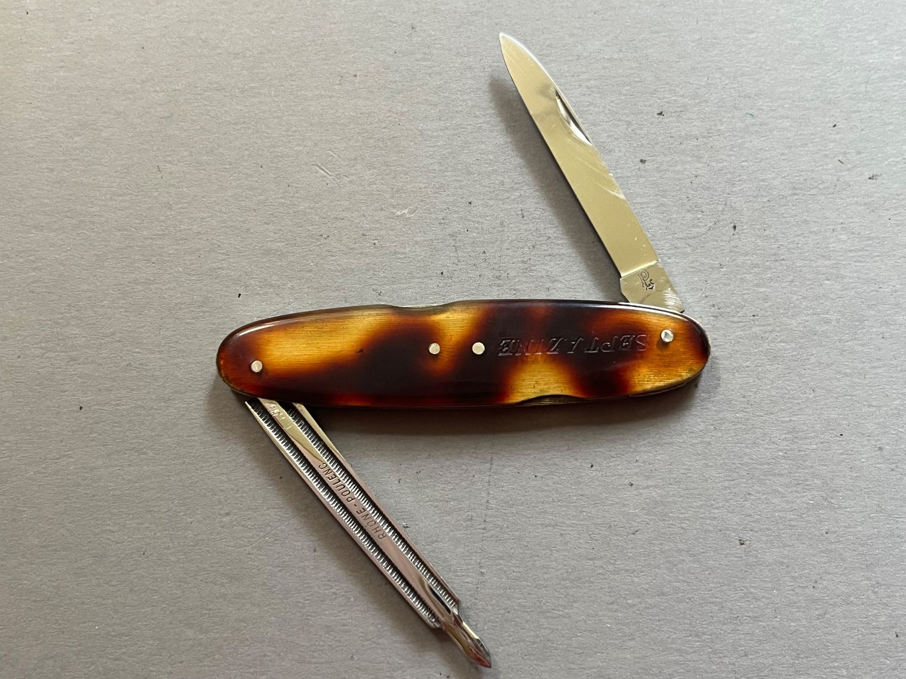 Coltelli tascabile: Altes Sackmesser 76 mm – Usato da Zürich venduto da FV.vintage 1