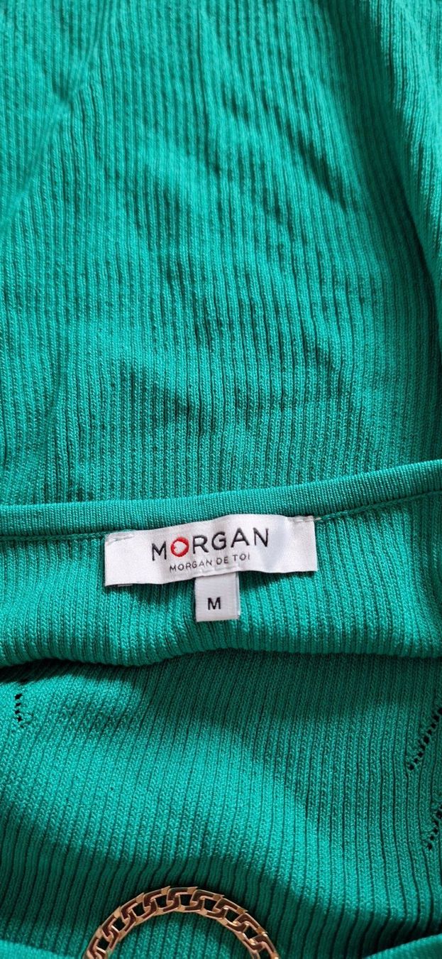Morgan Maglioni & Felpe: Morgan, pull vert – Nuovo e nell'imballaggio originale da Lussery-Villars venduto da pousinete02 4