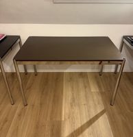 USM Haller Tisch braun Metallrahmen guter Zustand