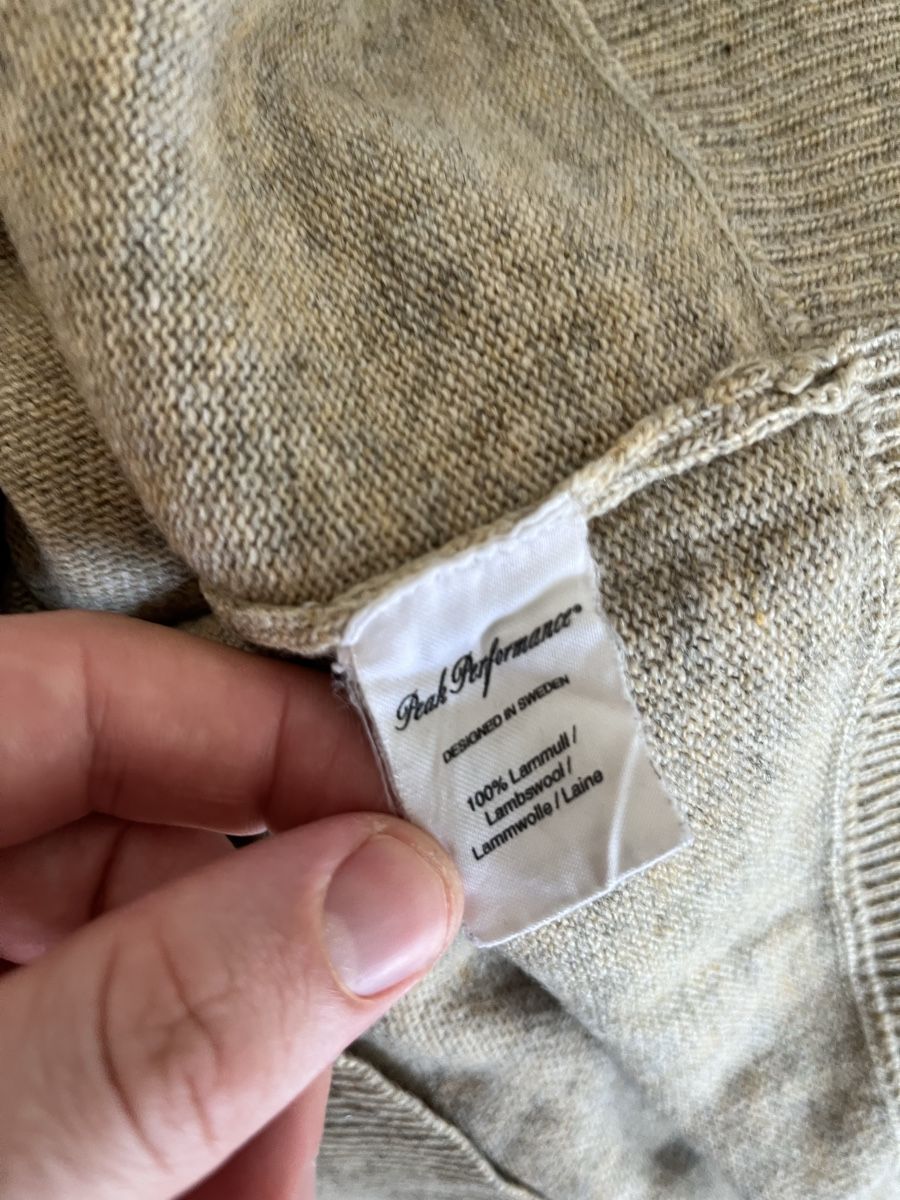 Peak Performance Maglioni & Felpe:  Peak Performance 100% Lambswool Sweater - Size L  – Usato da Lausanne venduto da Danash 4