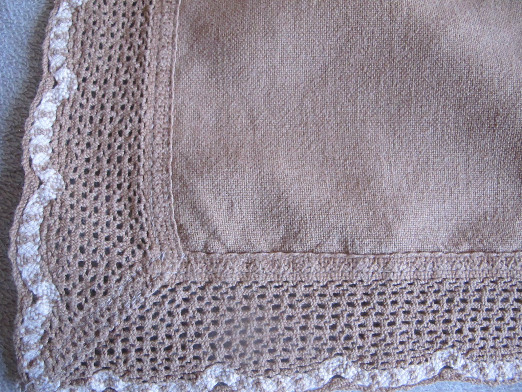 Coperte: Leinentischdecke / Tischdecke aus Leinen – Usato da Löhningen venduto da Chimae67 5