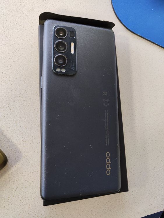 Support Carte SIM Original Pour Oppo Find X3 Neo – Plateau De Remplacement Avec Aiguille SIM (Argent)