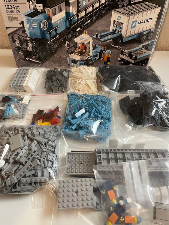 LEGO® 10219 Lego Maersk Container Train 2011 (Gebraucht) in Büetigen ...