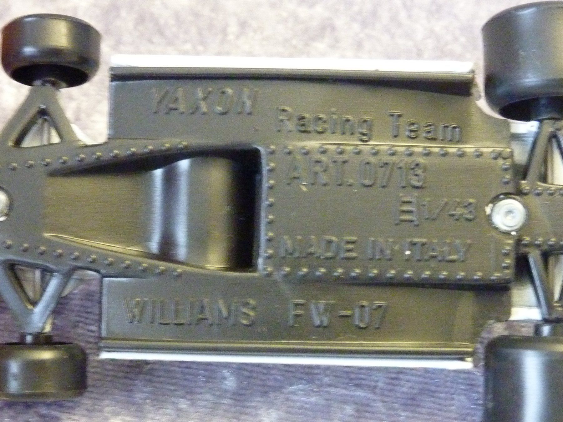 Williams Modellautos: Williams FW-07  1:43 – Gebraucht aus Dürrenäsch von modellautos4you 4