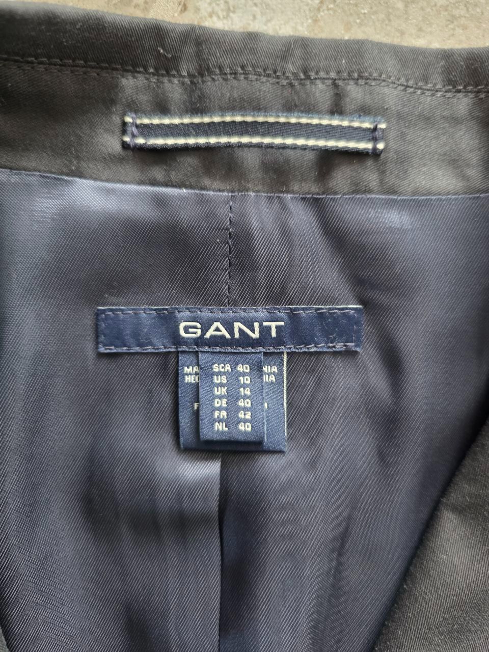 Gant Giacche: GANT Blazer Gr. 40 Nevy – Usato da Maur venduto da Edsch 1