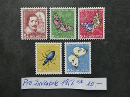 Pro Juventute 1956 postfrisch