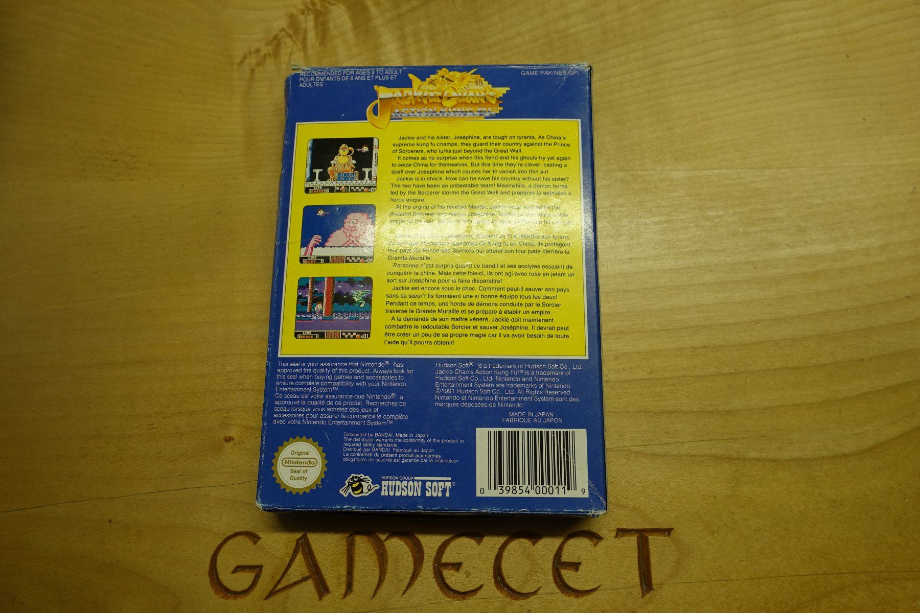 Nintendo Giochi: Jackie Chan's Action Kung Fu – Usato da Steinach venduto da Gamecet 4