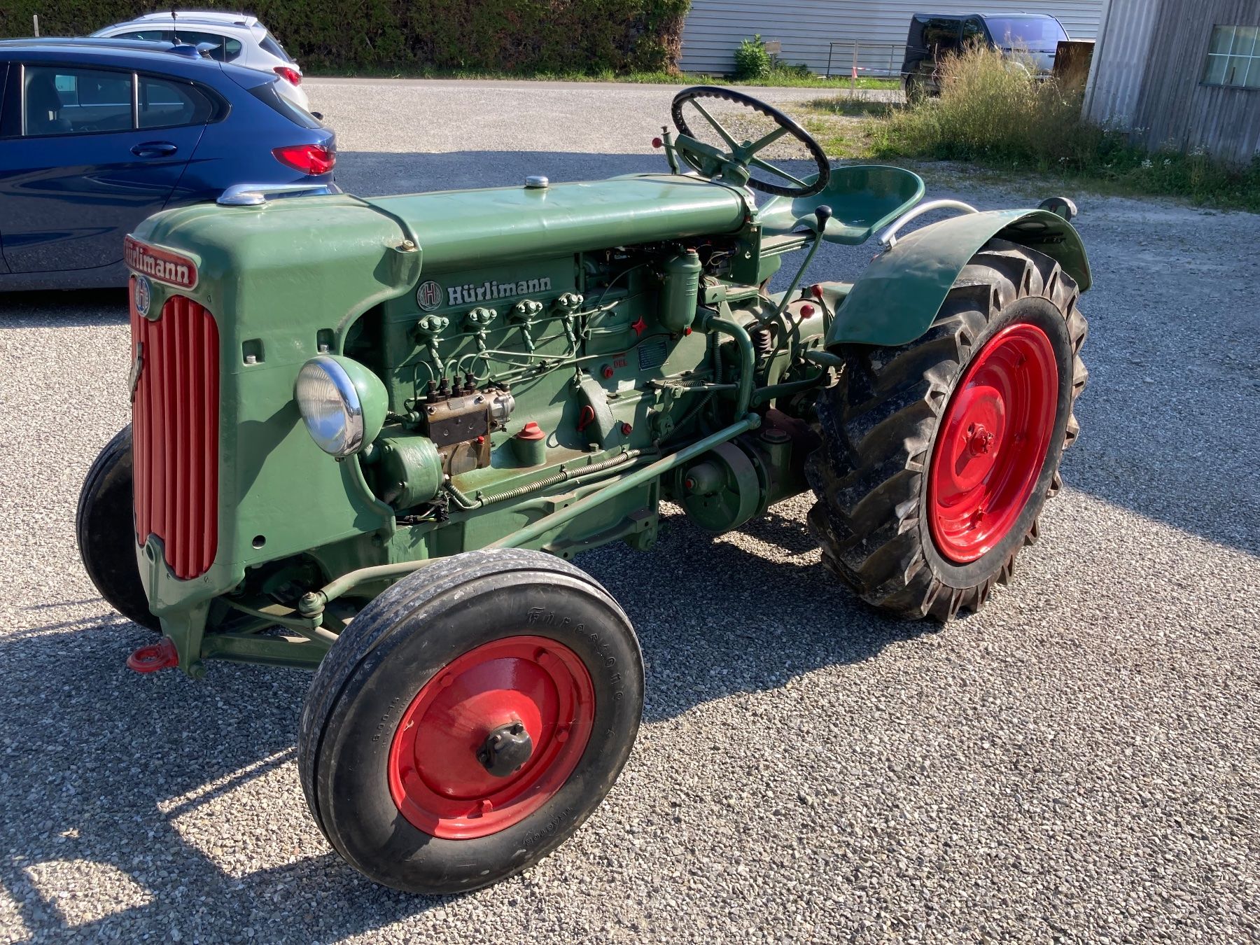 Hürlimann Traktoren: Hürlimann D80 Jg.1953 mit Ausweis – Gebraucht aus Lommiswil von Hosi88