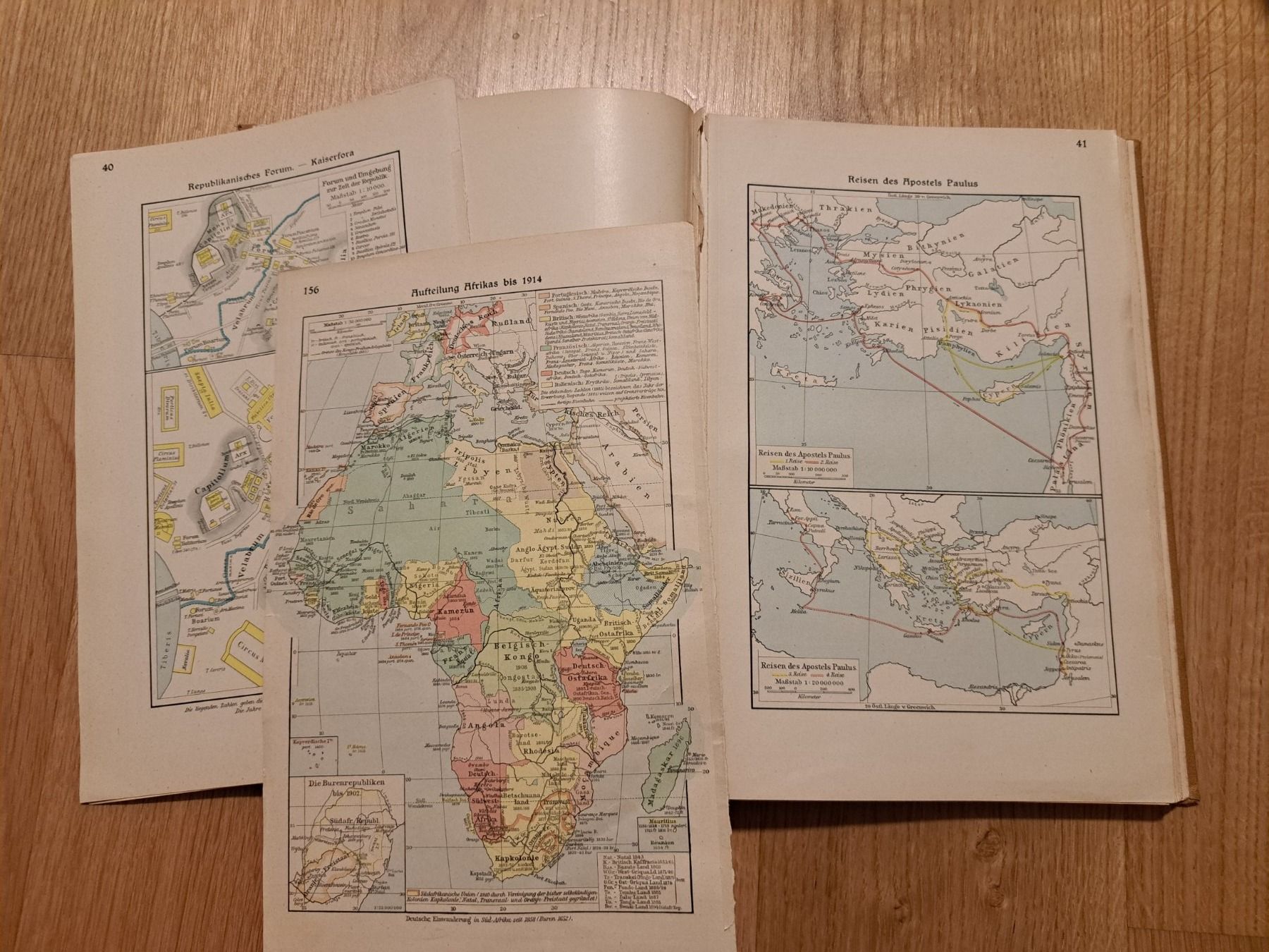 Cartine & Atlanti: Historischer Schulatlas 1924 – Usato da Embrach venduto da YVBER 2
