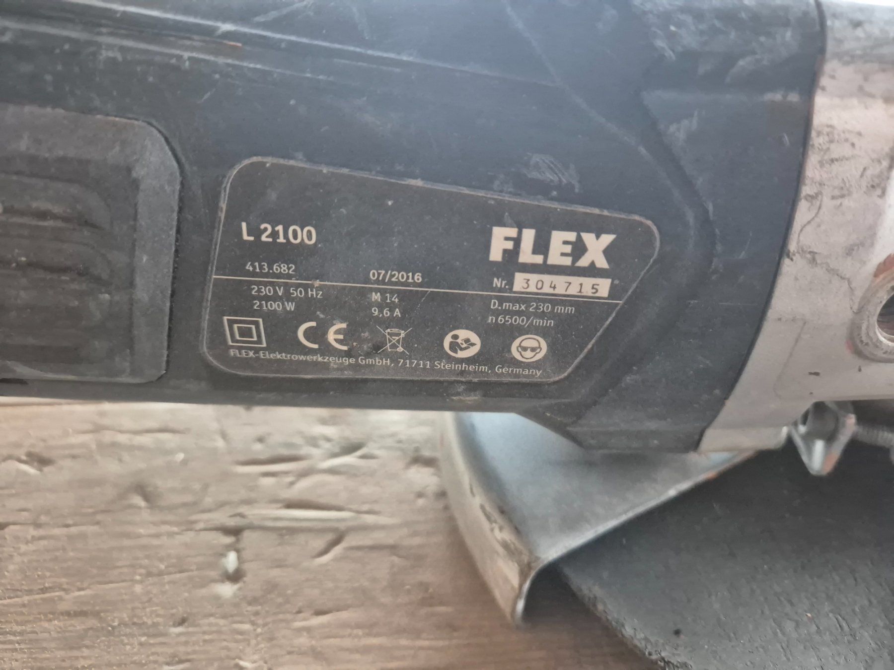 Flex Smerigliatrici & Lucidatrici: Flex Winkelschleifer L 2100 230V – Usato da Wetzikon ZH venduto da Nikodemus9 2