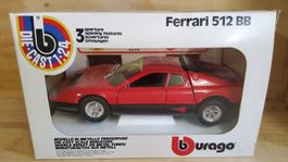 Modellauto "FERRARI 512BB" 1:24 Bburago