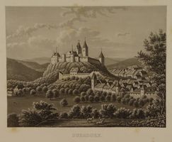 BURGDORF, AQUATINTA 1857
