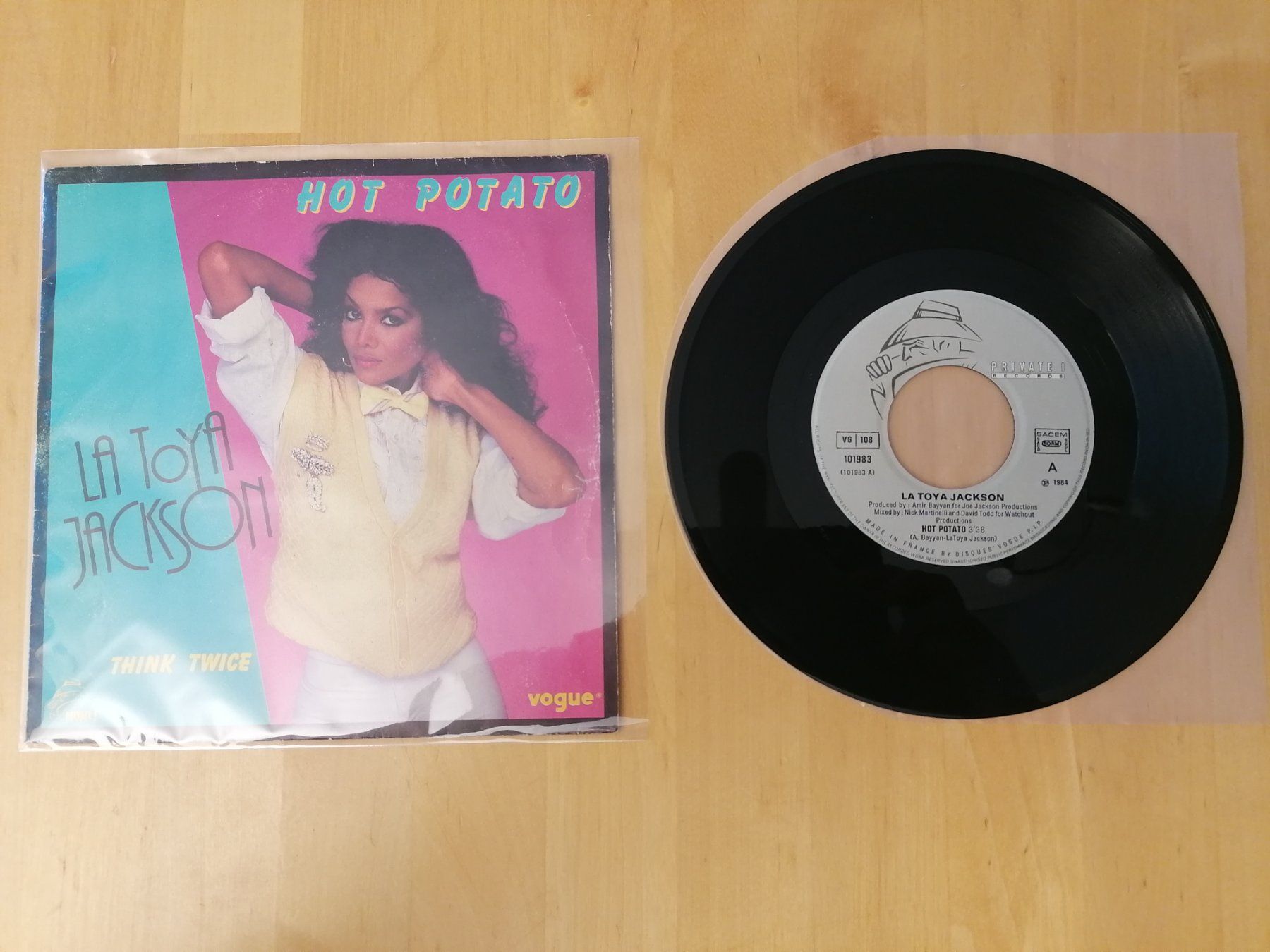 Schallplatten: La Toya Jackson – Hot Potato – Gebraucht aus Emmenbrücke von lamorak
