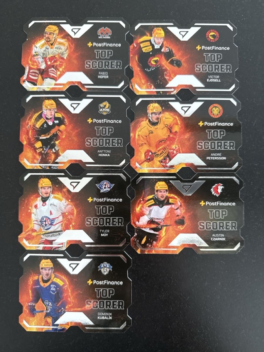 Sportzoo Sammelbilder & Trading cards: Sportzoo playoff top scorer  – Neu und originalverpackt aus Posieux von figaro_nala