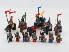 Lego Spezialteile Figuren Ritter Pferd Rüstung Schild