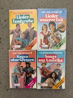 4 Liederbüchlein,Lieder,Songs,Gospels,Folk,Blues,Country