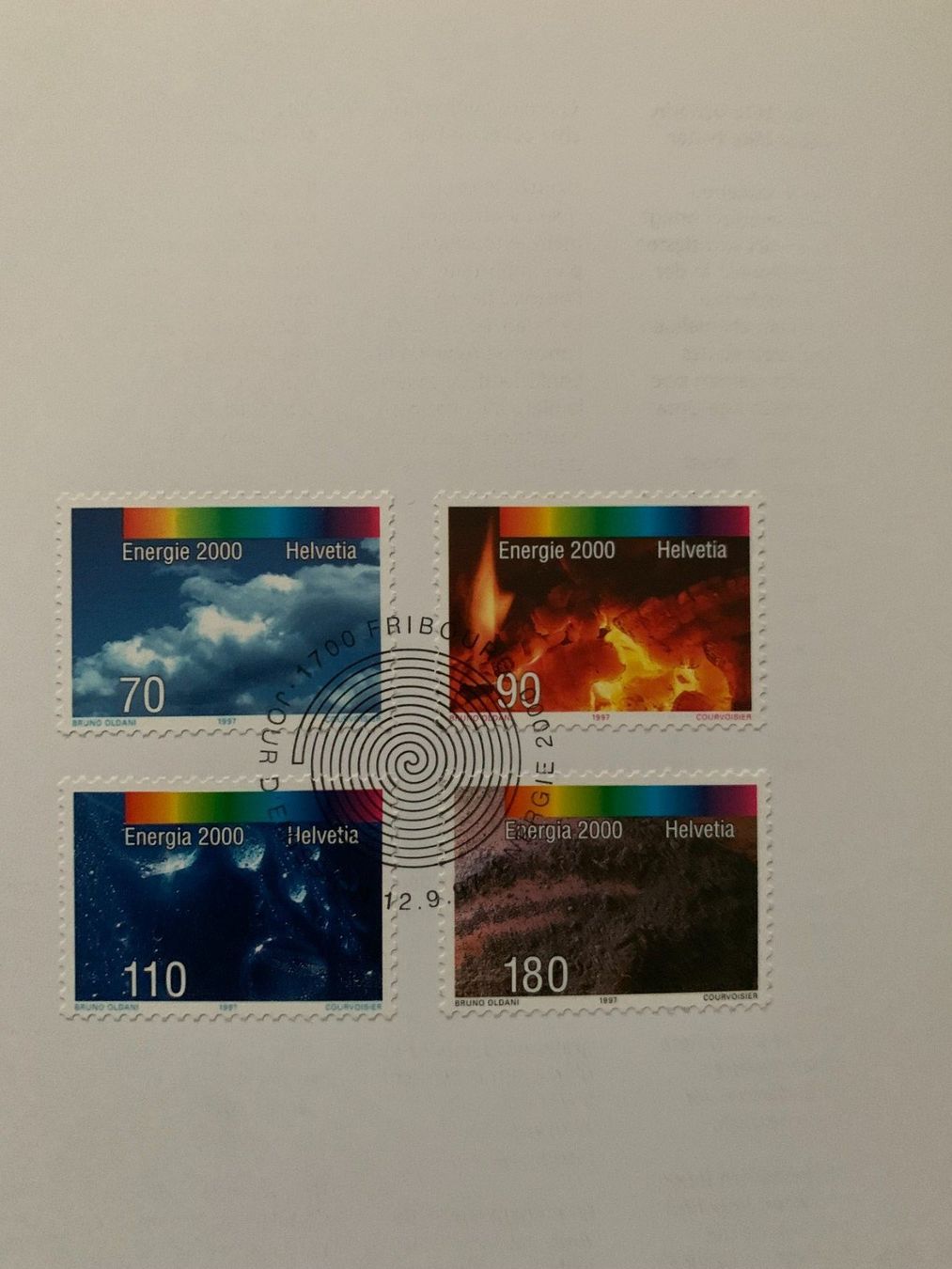 Tutti i francobolli: FDC PTT-Heft Energie 2000 12.9.97 – Nuovo (secondo la descrizione) da Landquart venduto da interesse63 3