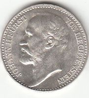F. Liechtenstein -- 1 Krone 1915 unzirkuliert / f.stgl.