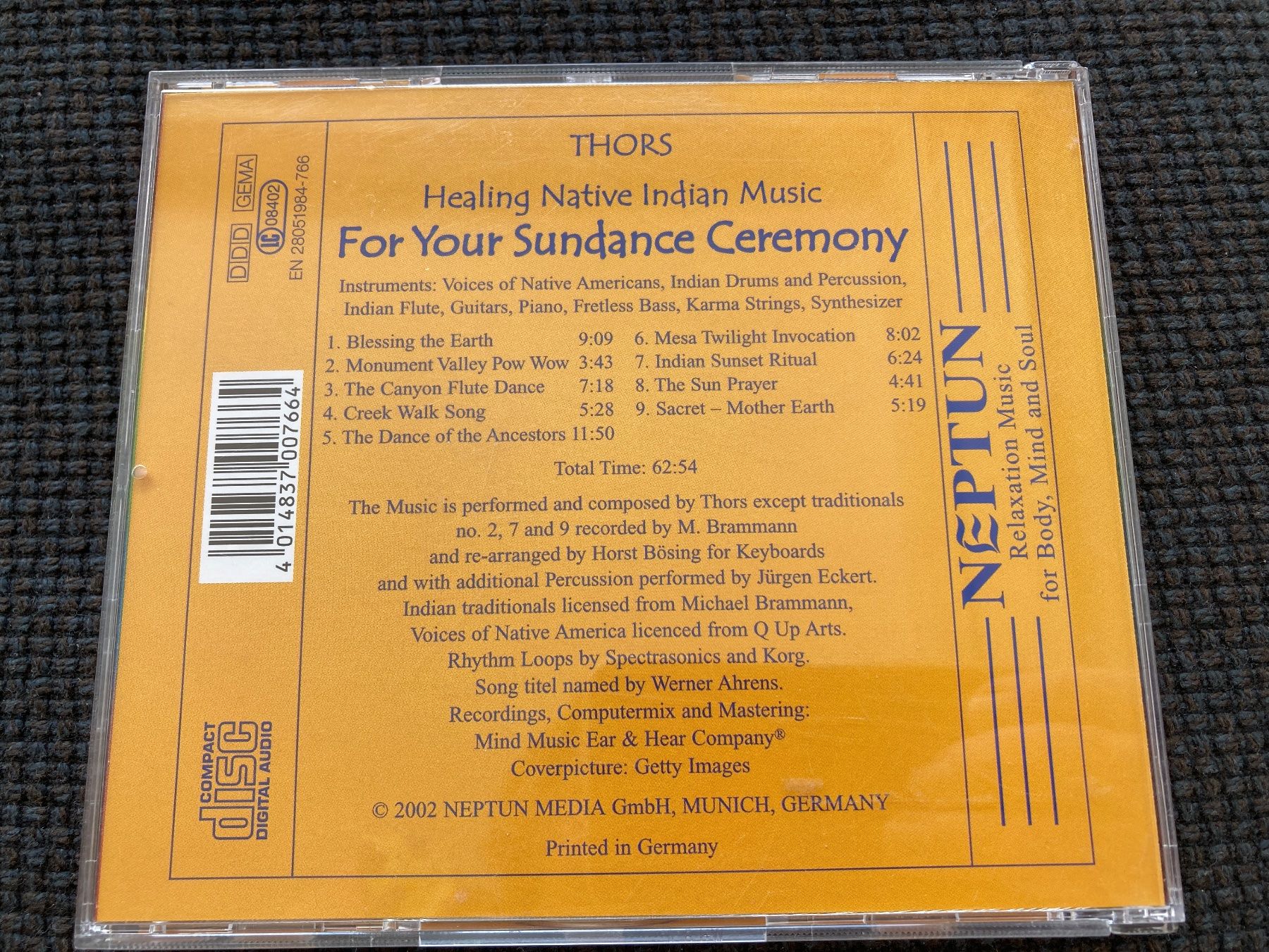 CD: CD, Native Indian Music, Sundance Ceremony – Usato da Baden venduto da Yoyo1 1