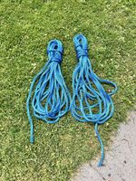 Seile 2x Blaue Taue Seile, Garten- oder Campingseile, 10m.