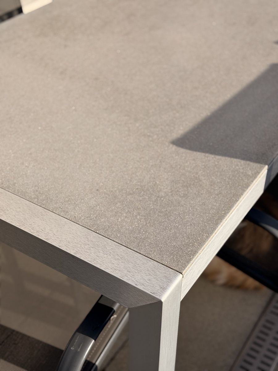 Set di tavolo e panche: Gartentisch mit 6 Stühlen 90x180x76 – Usato da Kloten venduto da Kant_A 4