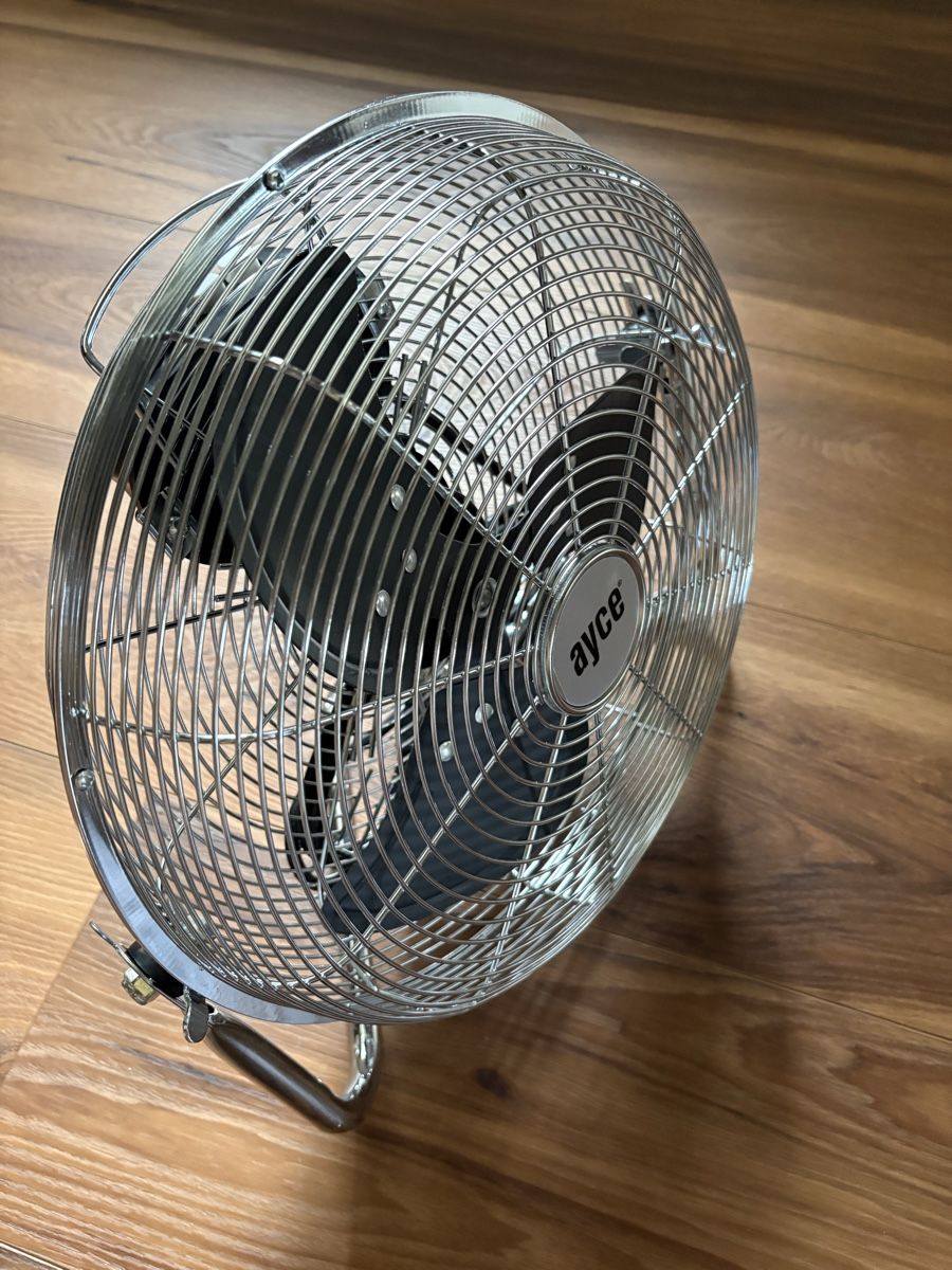 Ventilatoren: Ayce Industrie-Bodenventilator verchromt – Gebraucht aus Küsnacht ZH von nik144