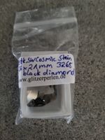 Swarovski  3265 Crystal Cosmic Stein Black Diamant  -26x21mm