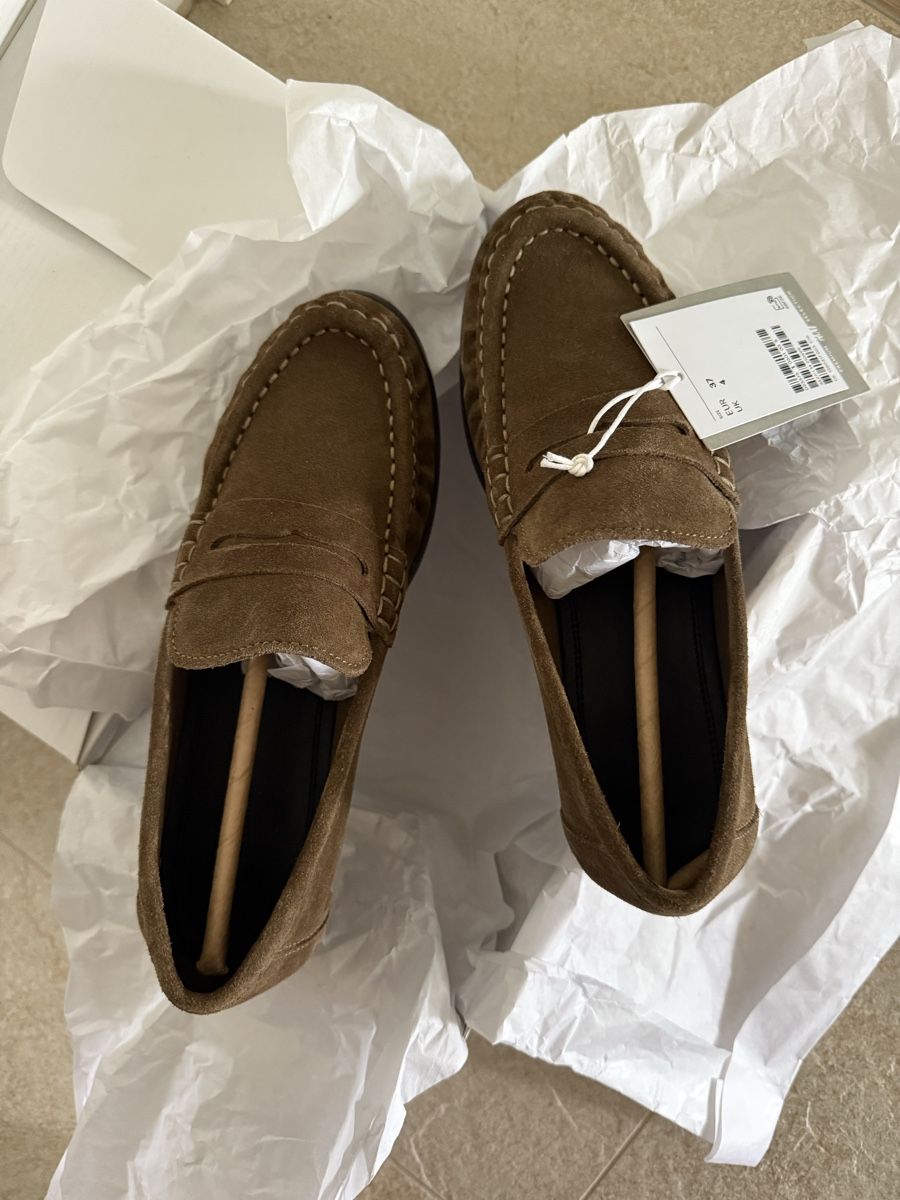 H&M Scarpe da donna: Leather loafers H&M Premium Quality, Gr. 37 – Nuovo (secondo la descrizione) da Zürich venduto da Restesindsuess