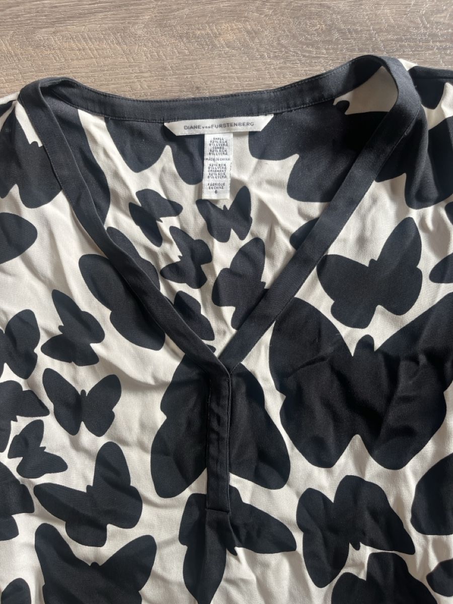 Diane von Furstenberg Blusen: Camicia Diane von Furstenberg seta – Gebraucht aus Davesco-Soragno von paperoga 1