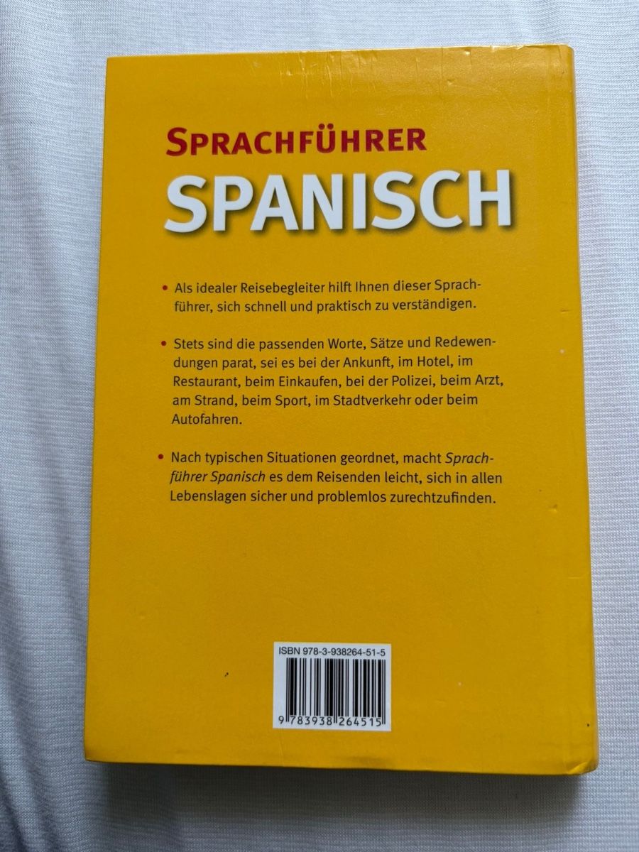 Libri: Sprachführer Spanisch - Idealer Reisebegleiter – Nuovo (secondo la descrizione) da Zug venduto da alex___4 1