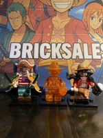 One Piece Buggy Ace Luffy Ruffy Figur Haki Lego-Komp.