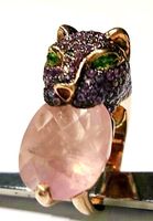 Panther Fingerring